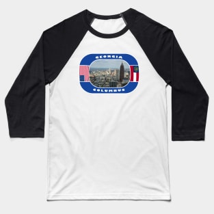 Georgia, Columbus City, USA Baseball T-Shirt